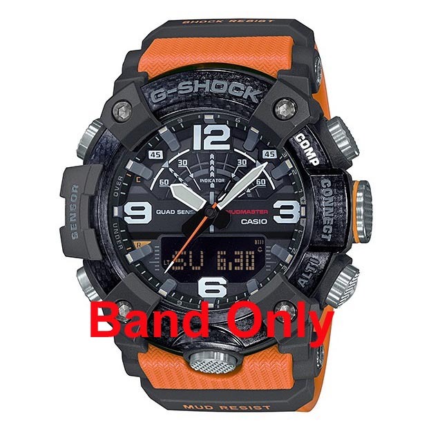 Casio G-Shock GG-B100-1A9 Genuine Replacement Band Orange Part No 10595230 ozdigitalwatch.com.au