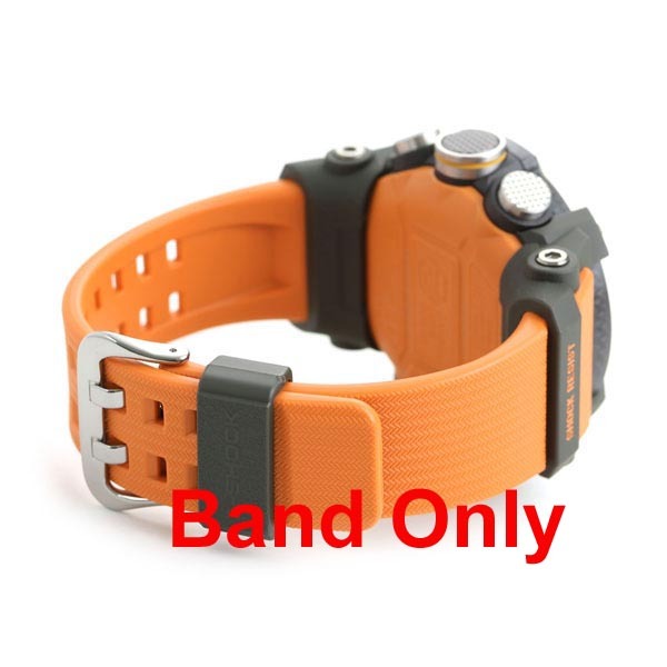 Casio G-Shock GG-B100-1A9 Mudmaster Genuine Replacement Band (Orange) (Part No: 10595230) GG-B100