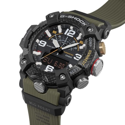 Casio G-Shock GG-B100X-1A3 Mudmaster Quad Sensor Bluetooth Men's Watch (Green & Black) GGB100X-1A3