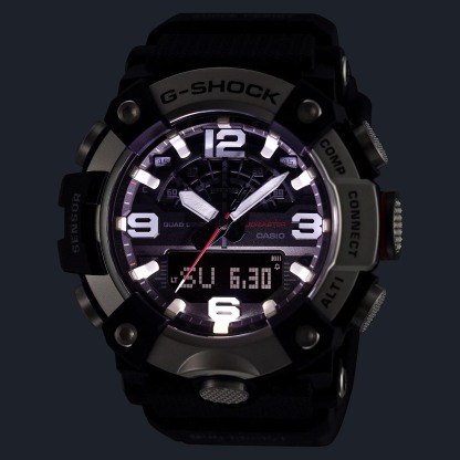 Casio G-Shock GG-B100X-1A9 Mudmaster Quad Sensor Bluetooth Men's Watch (Orange & Black) (Upgrade version of GG-B100-1A9)