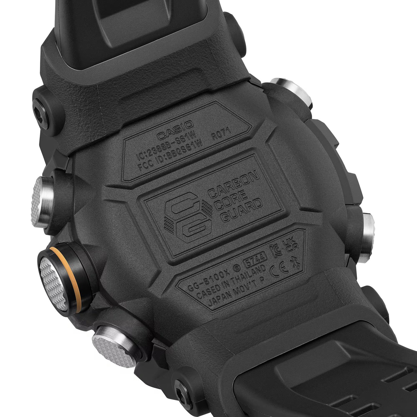 Casio G-Shock GG-B100X-1A Mudmaster Quad Sensor Bluetooth Men's Watch (Black)