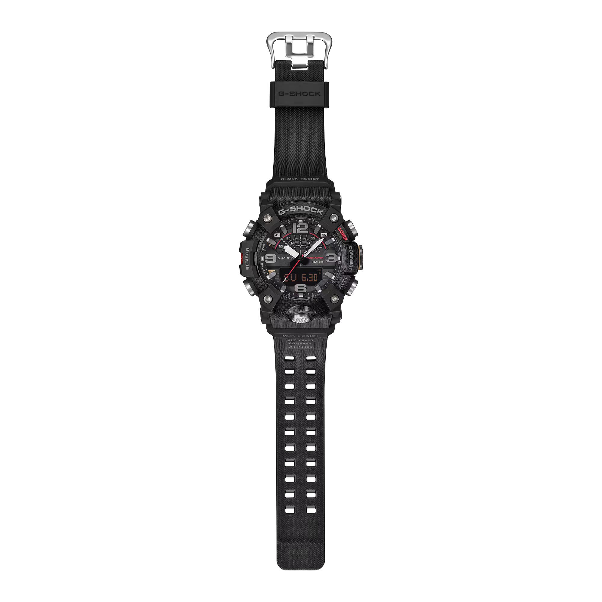 Casio G-Shock GG-B100X-1A Mudmaster Quad Sensor Bluetooth Men's Watch (Black)