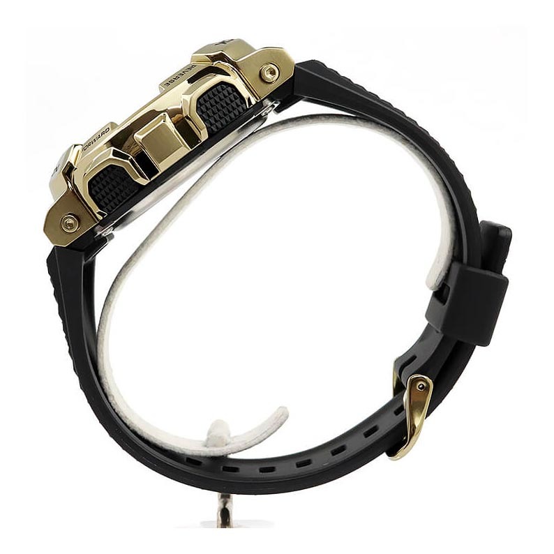 Casio G-Shock GM-110G-1A9 Analog Digital Men Watch Metal Covered Gold Black ozdigitalwatch.com.au