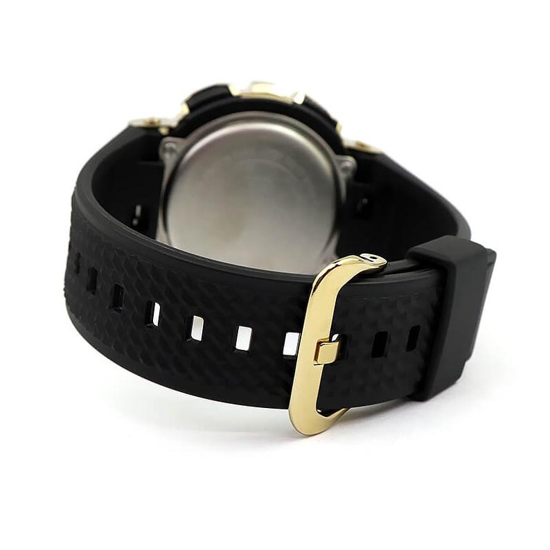 Casio G-Shock GM-110G-1A9 Analog Digital Men Watch Metal Covered Gold Black ozdigitalwatch.com.au