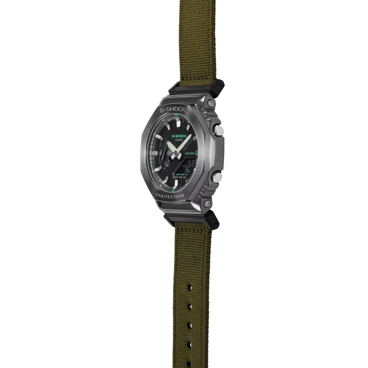 Casio G-Shock GM-2100CB-3A CasiOak Metal Case Analog Digital Men Watch ozdigitalwatch.com.au