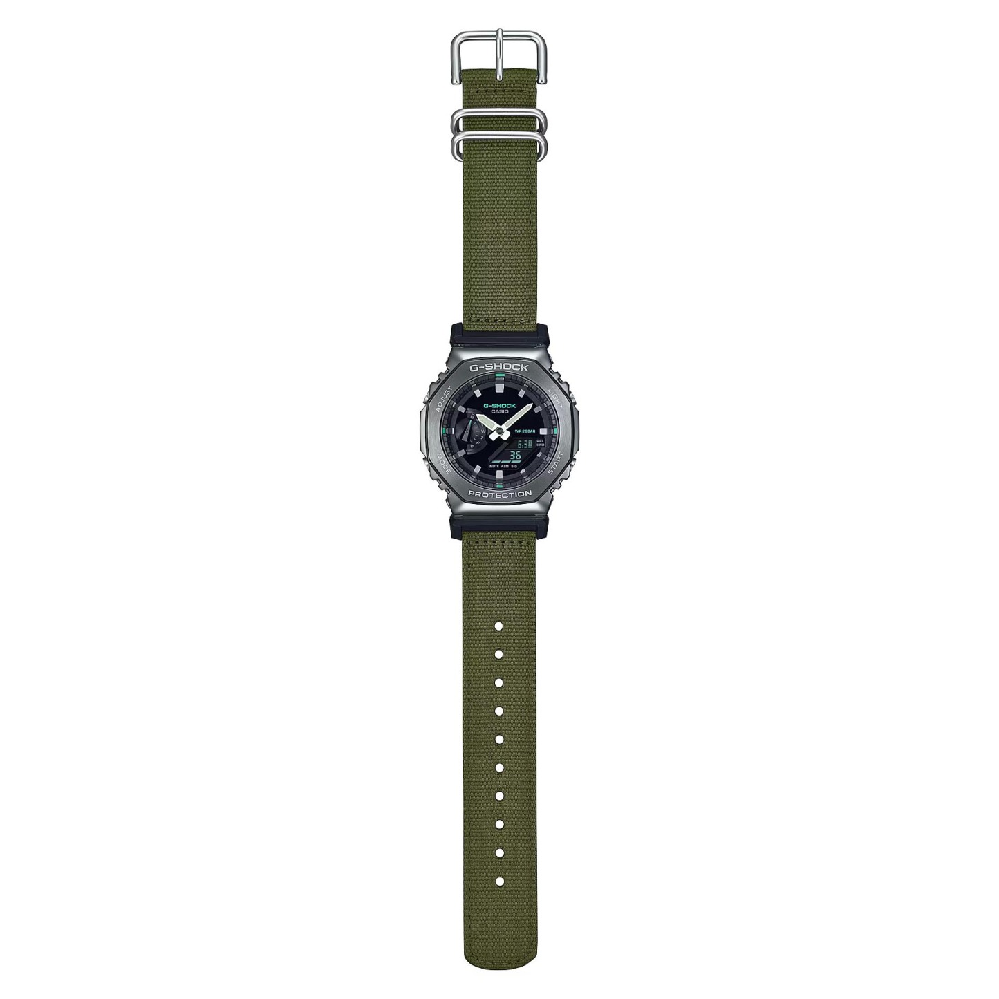 Casio G-Shock GM-2100CB-3A CasiOak Metal Case Analog Digital Men Watch ozdigitalwatch.com.au