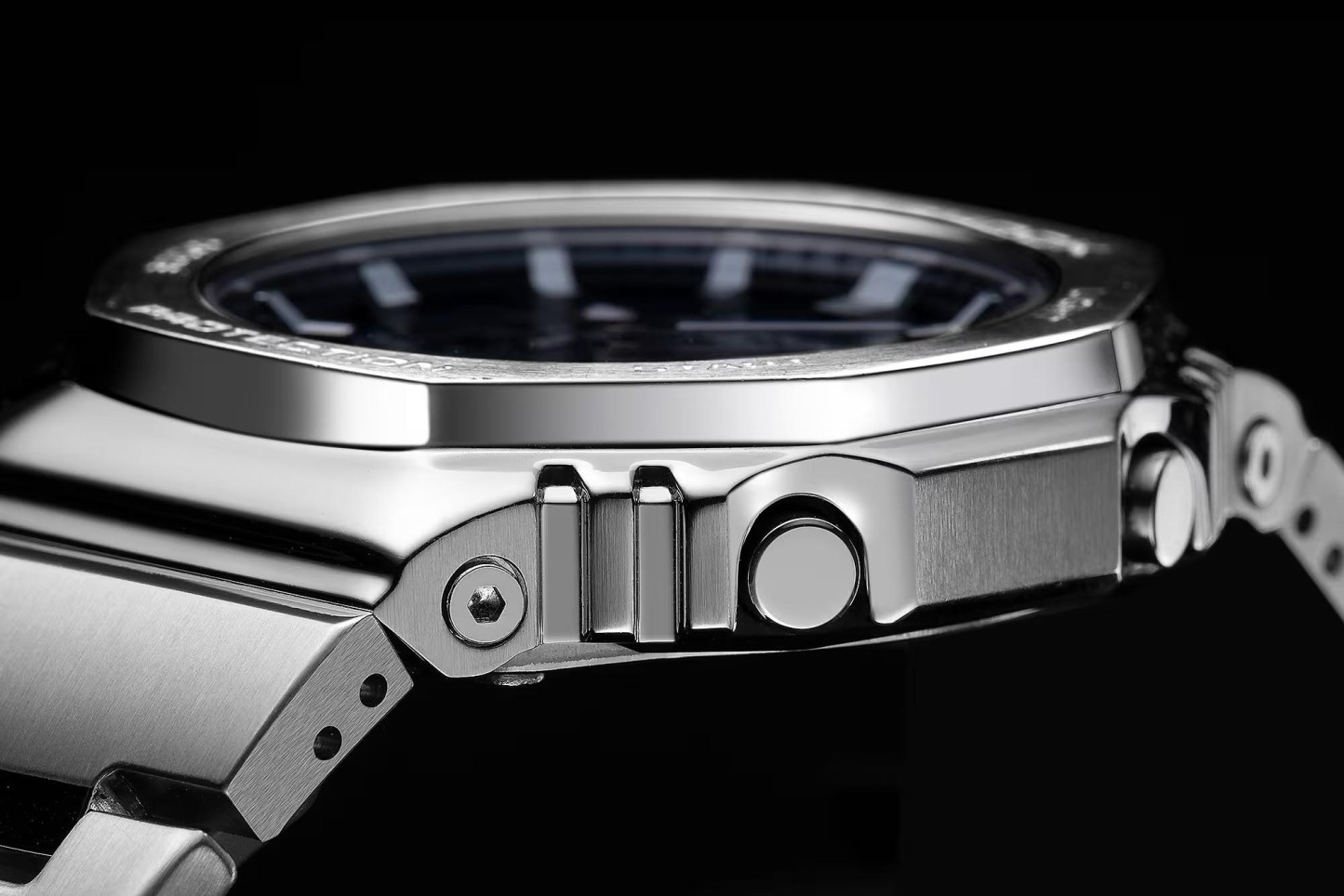 Casio G-Shock GM-2110D-7A CasiOak Full Metal Analog Digital Men's Watch (Silver) GM2110D-7A