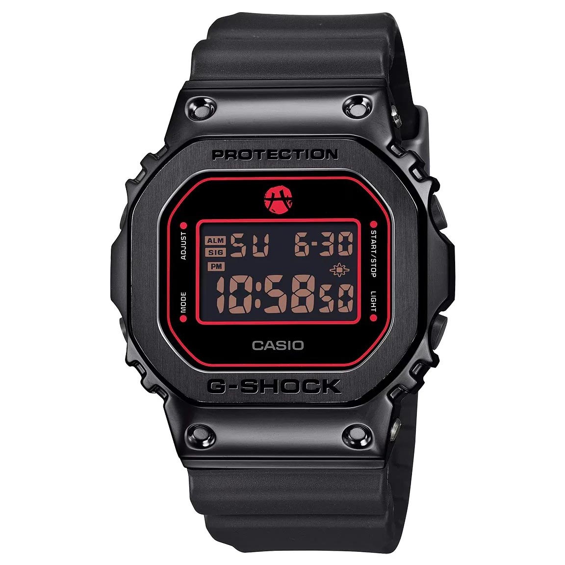Casio G-Shock x Rui Hachimura GM-5600RH-1 Metal Clad Digital Watch (Black) Limited Edition GM5600RH-1