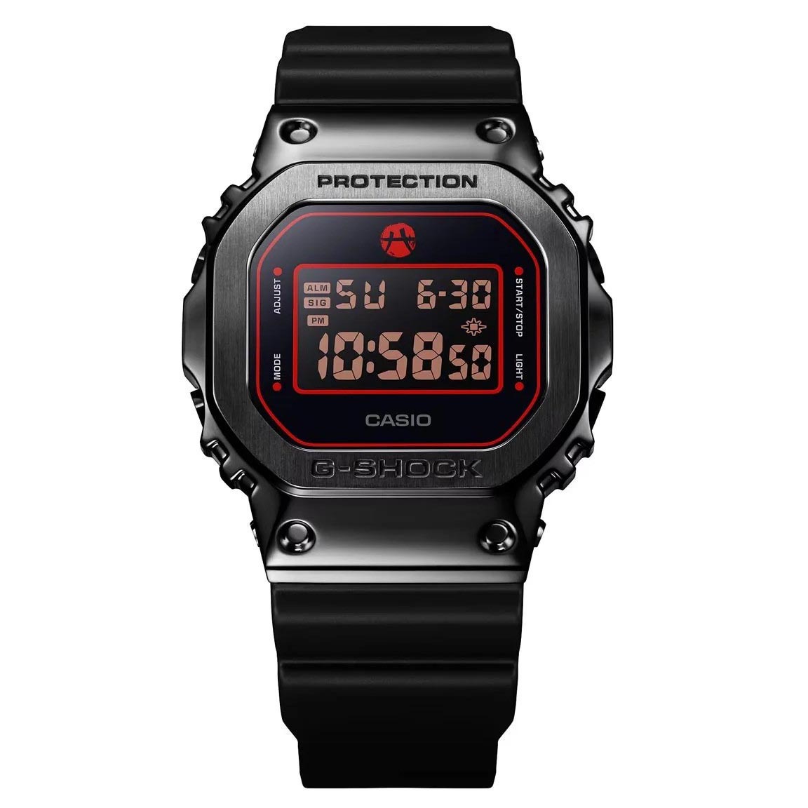 Casio G-Shock x Rui Hachimura GM-5600RH-1 Metal Clad Digital Watch (Black) Limited Edition GM5600RH-1