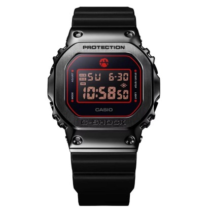 Casio G-Shock x Rui Hachimura GM-5600RH-1 Metal Clad Digital Watch (Black) Limited Edition GM5600RH-1