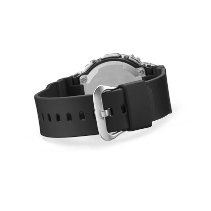 Casio G-Shock GM-5600U-1 Metal Bezel Men's Digital Watch (Silver & Black) GM5600U-1