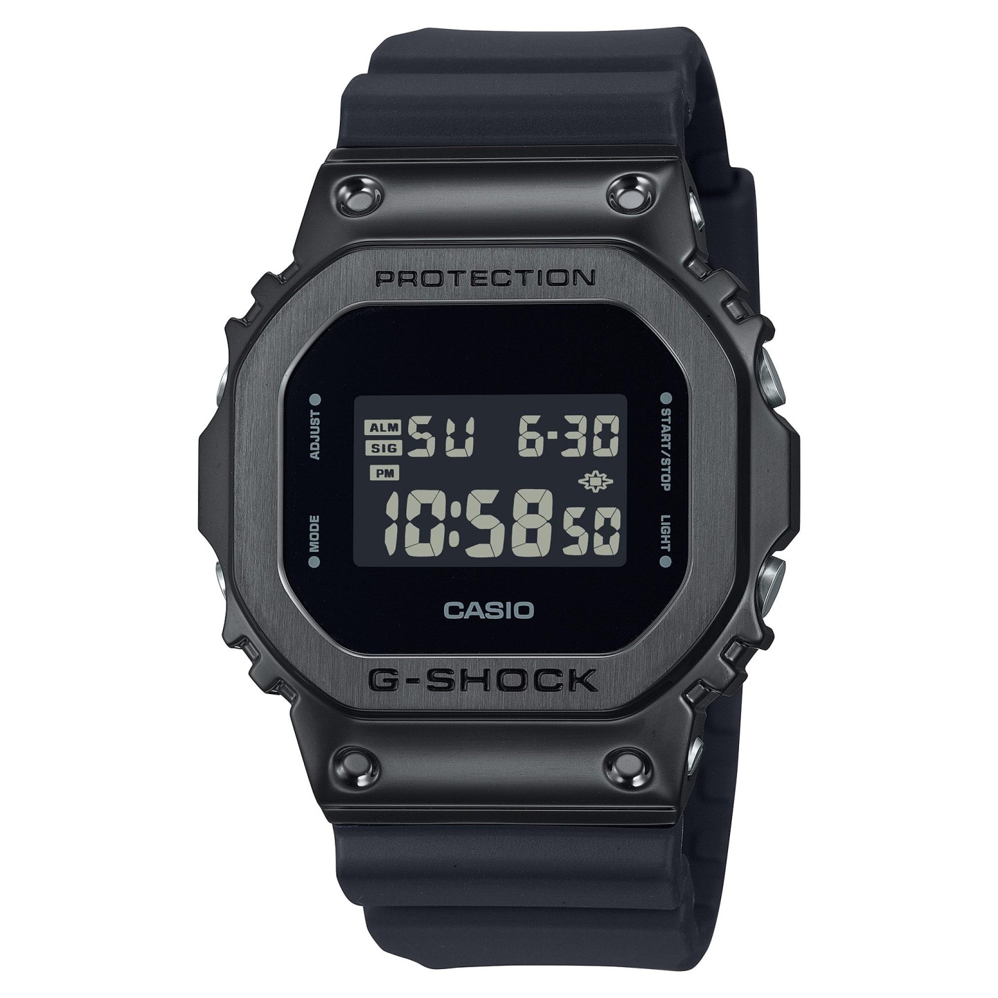 Casio G-Shock GM-5600UB-1 Metal Bezel Men's Digital Watch (Black) GM5600UB-1