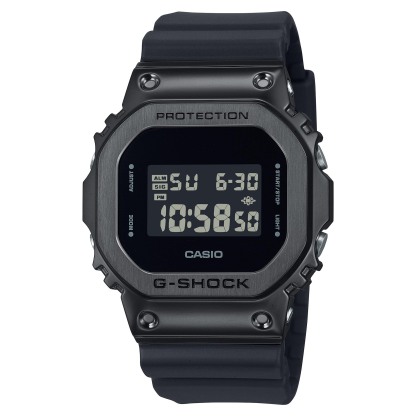 Casio G-Shock GM-5600UB-1 Metal Bezel Men's Digital Watch (Black) GM5600UB-1
