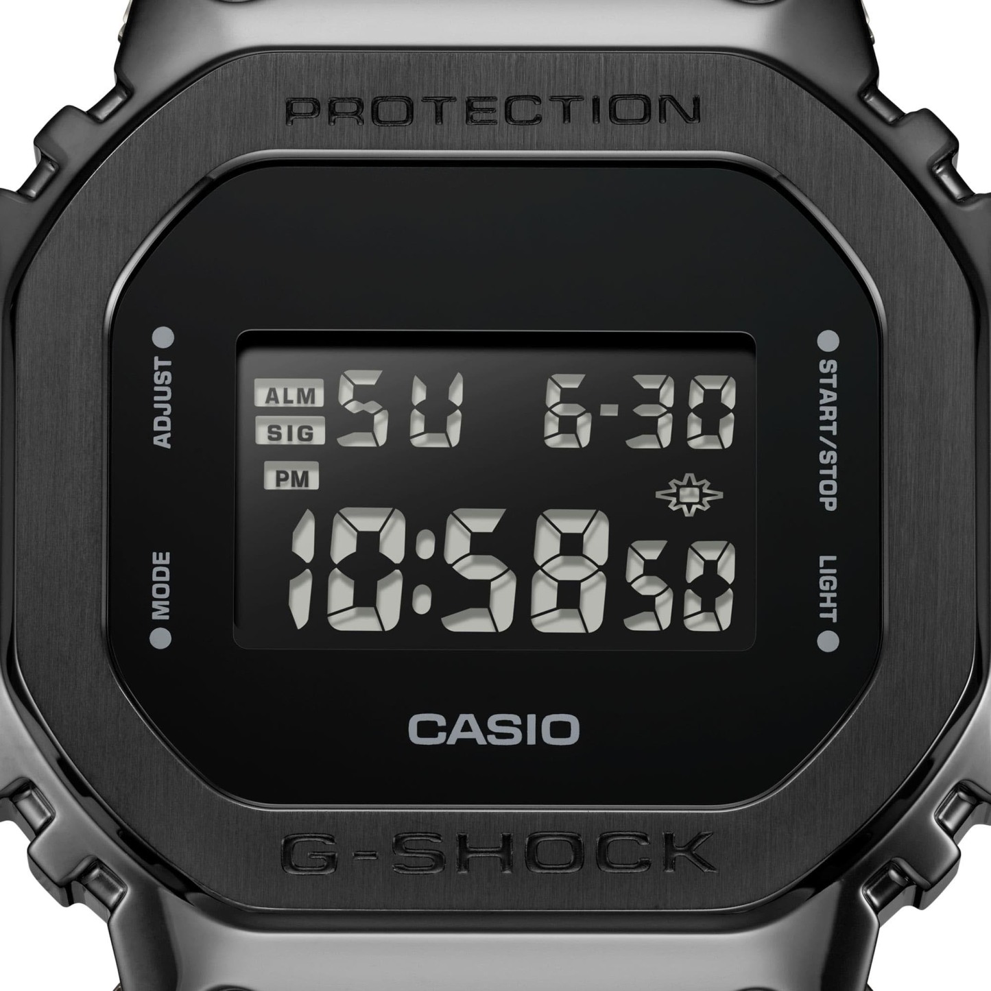 Casio G-Shock GM-5600UB-1 Metal Bezel Men's Digital Watch (Black) GM5600UB-1