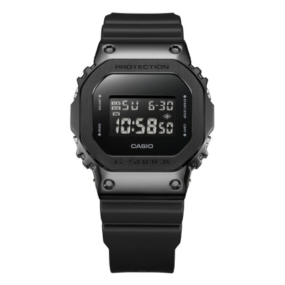 Casio G-Shock GM-5600UB-1 Metal Bezel Men's Digital Watch (Black) GM5600UB-1