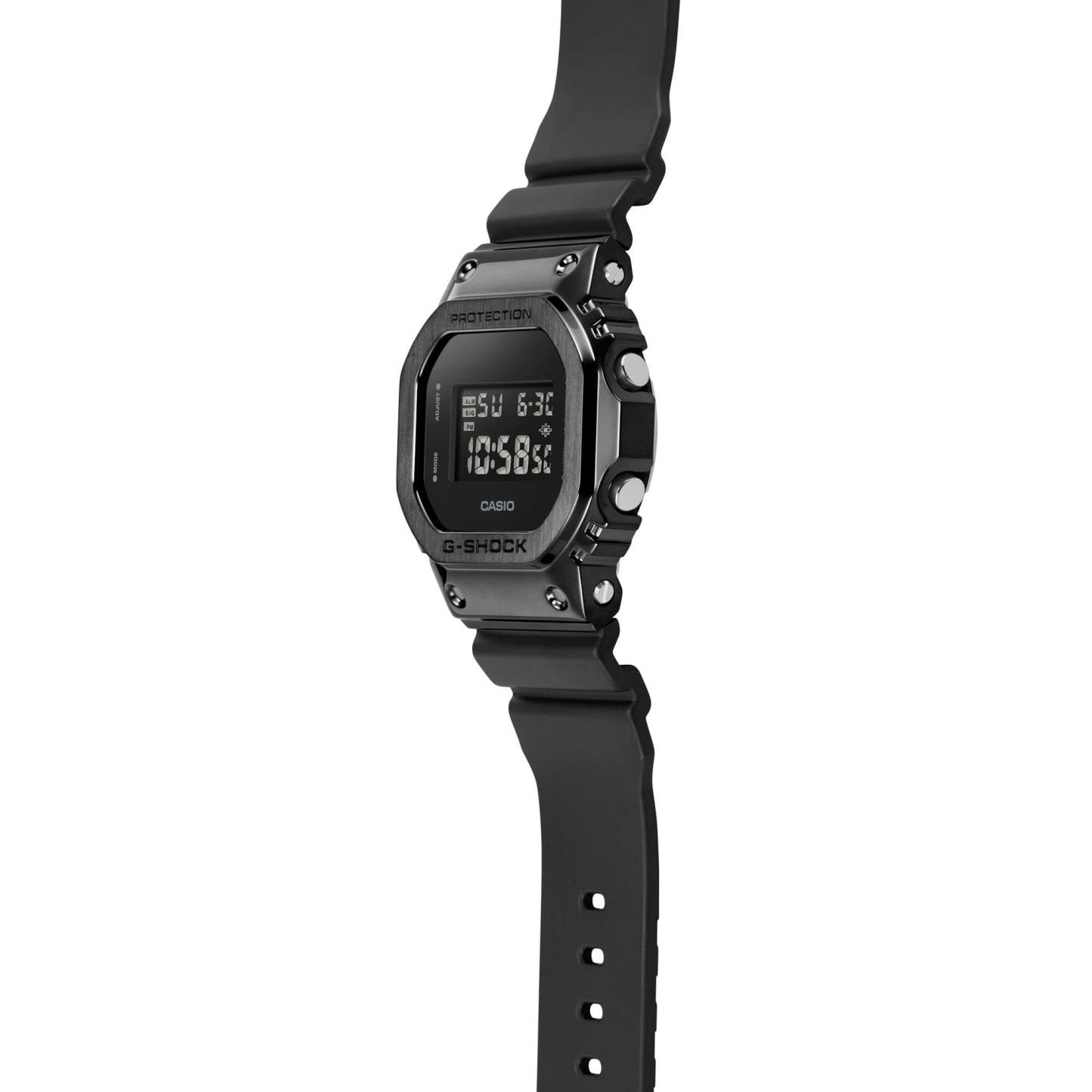 Casio G-Shock GM-5600UB-1 Metal Bezel Men's Digital Watch (Black) GM5600UB-1