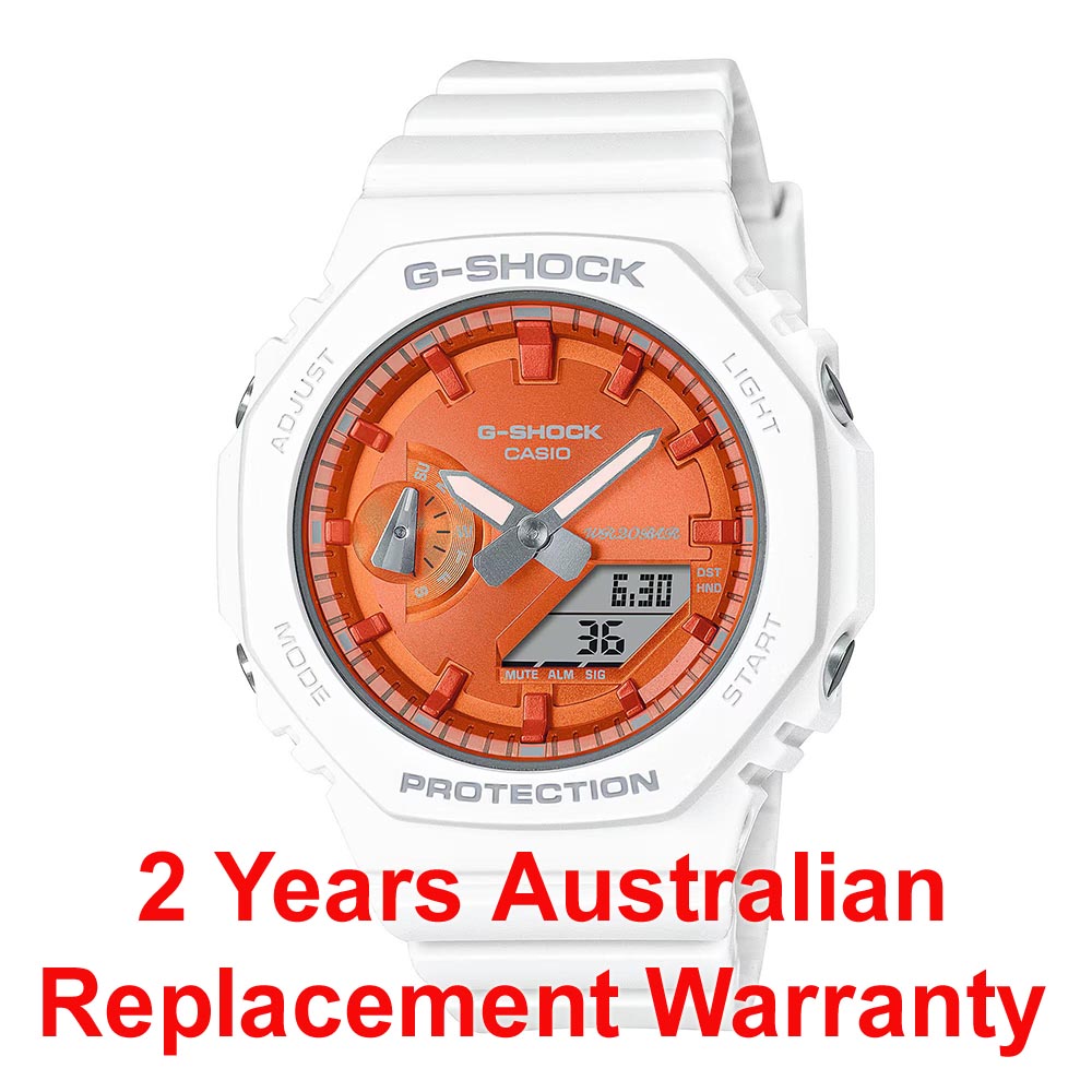 Casio G-Shock GMA-S2100WS-7A S-Series Women Watch Winter Seasonal Collection ozDigitalWatch.com.au