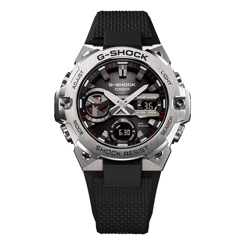 Casio G-Shock G-Steel GST-B400-1A Bluetooth Solar Analog Digital Men's Watch (Black) GSTB400-1A