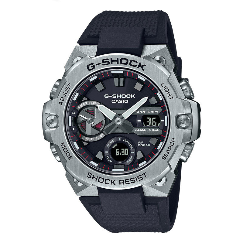 Casio G-Shock G-Steel GST-B400-1A Bluetooth Solar Analog Digital Men's Watch (Black) GSTB400-1A