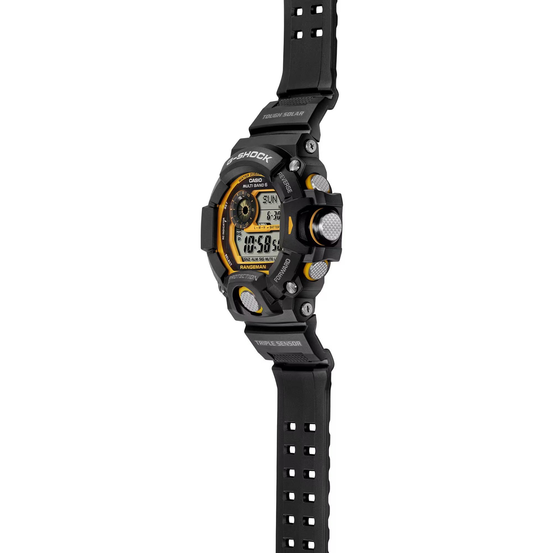 Casio G-Shock GW-9400Y-1 Rangeman Triple Sensors Solar Ceptor Men Watch ozDigitalWatch