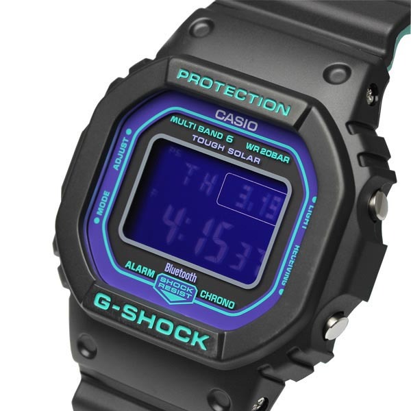 Casio G-Shock GW-B5600BL-1 90's Retro Sport Solar Digital Men Watch ozdigitalwatch.com.au