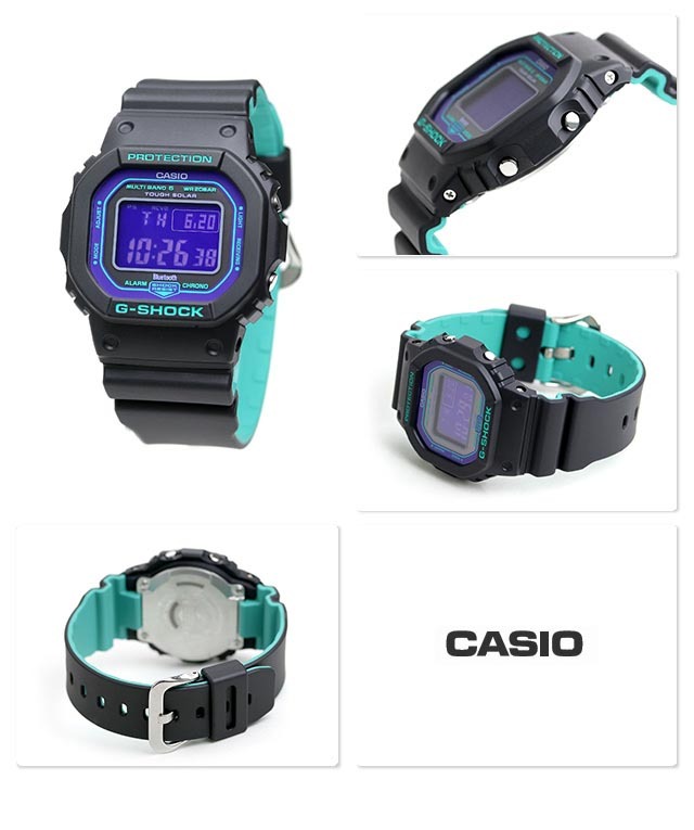 Casio G-Shock GW-B5600BL-1 90's Retro Sport Solar Digital Men Watch ozdigitalwatch.com.au