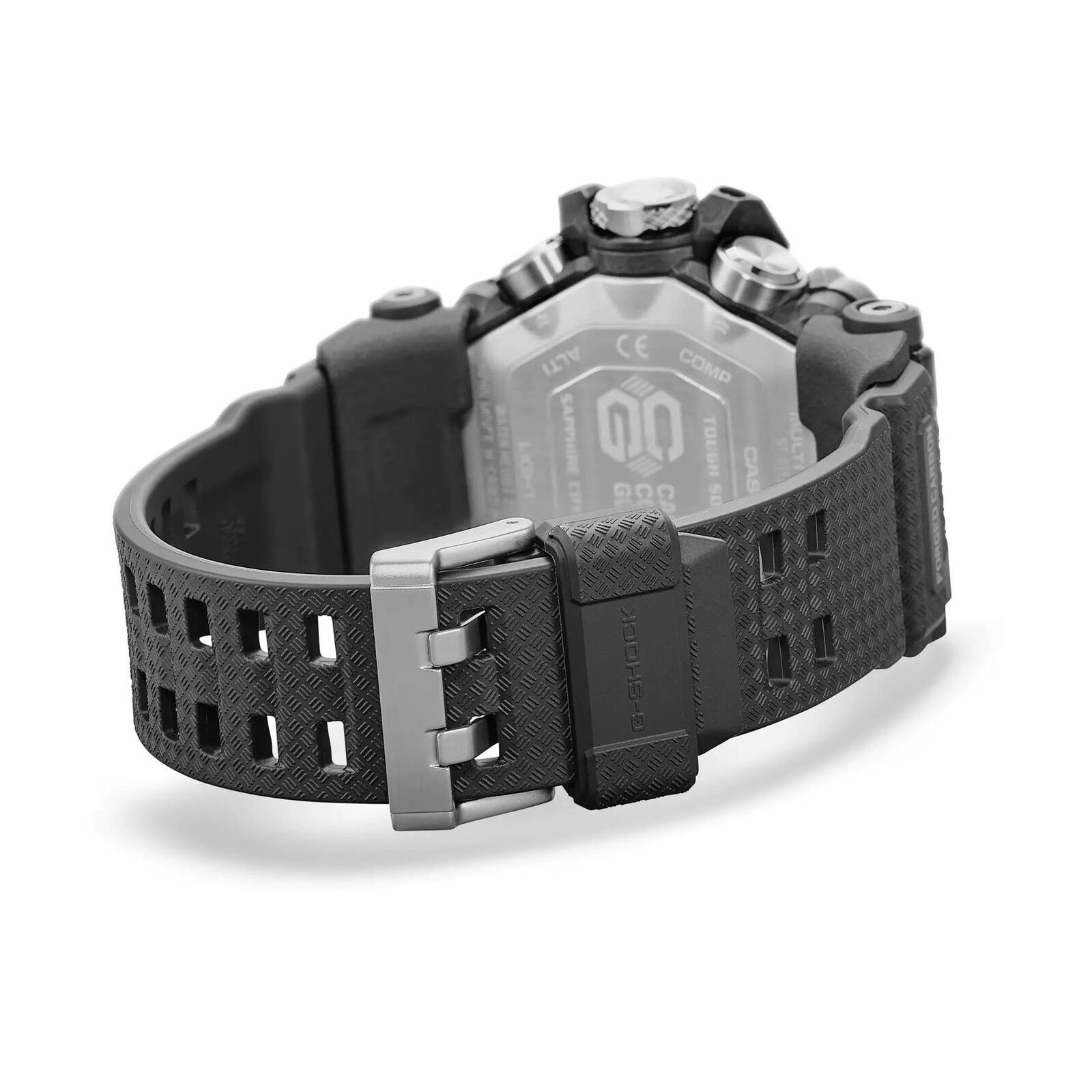 Casio G-Shock GWG-2000-1A1 Mudmaster Carbon Triple Sensor Solar Wave Ceptor Men's Watch (Black x Grey) GWG2000-1A1
