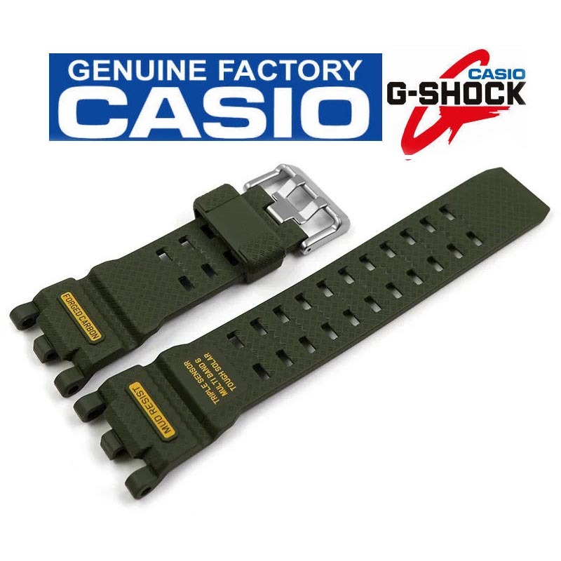 Casio G-Shock GWG-2000-1A3 Mudmaster Genuine Replacement Band (Part No: 10634392) (Green) GWG2000-1A3