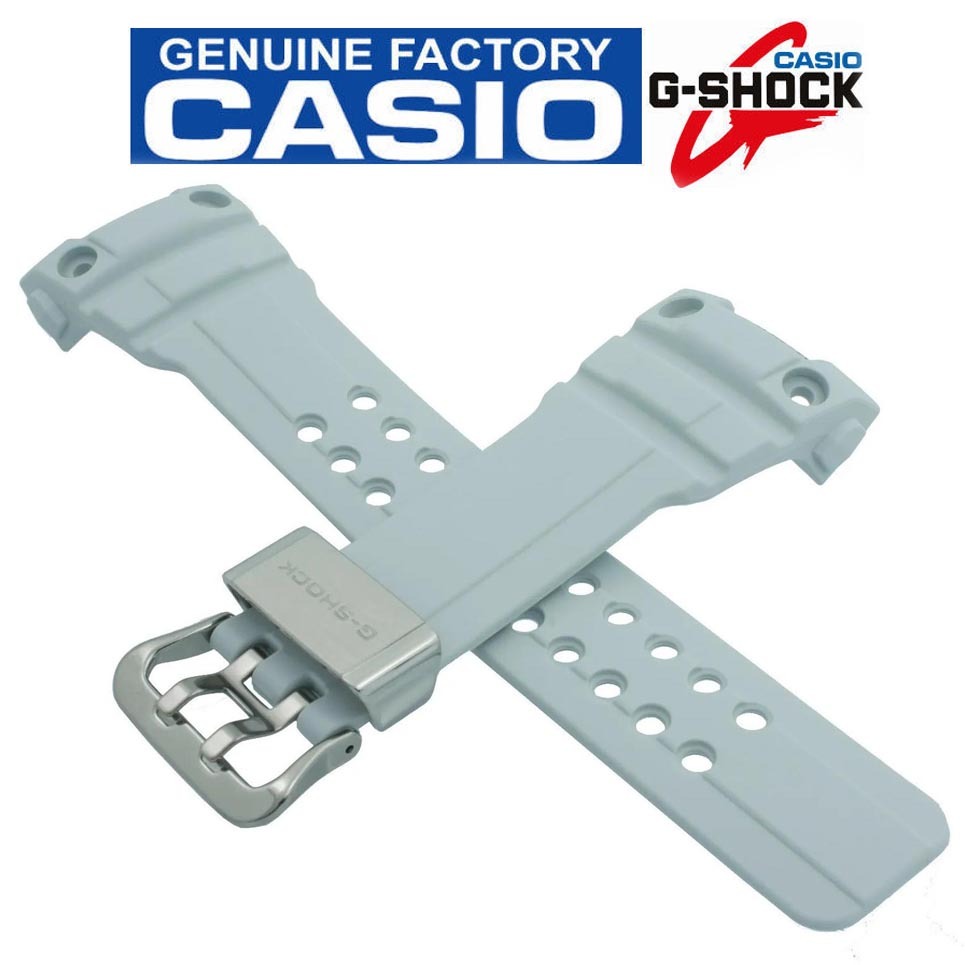 Casio G-Shock GWN-1000E-8A Gulfmaster Genuine Replacement Band (White) (Part No: 10494983) GWN1000E-8A