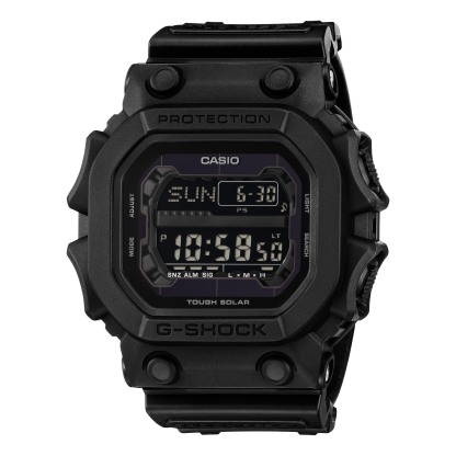 Casio G-Shock GX-56UBB-1 Solar Men's Digital Watch (All Black) - Upgrade GX-56BB