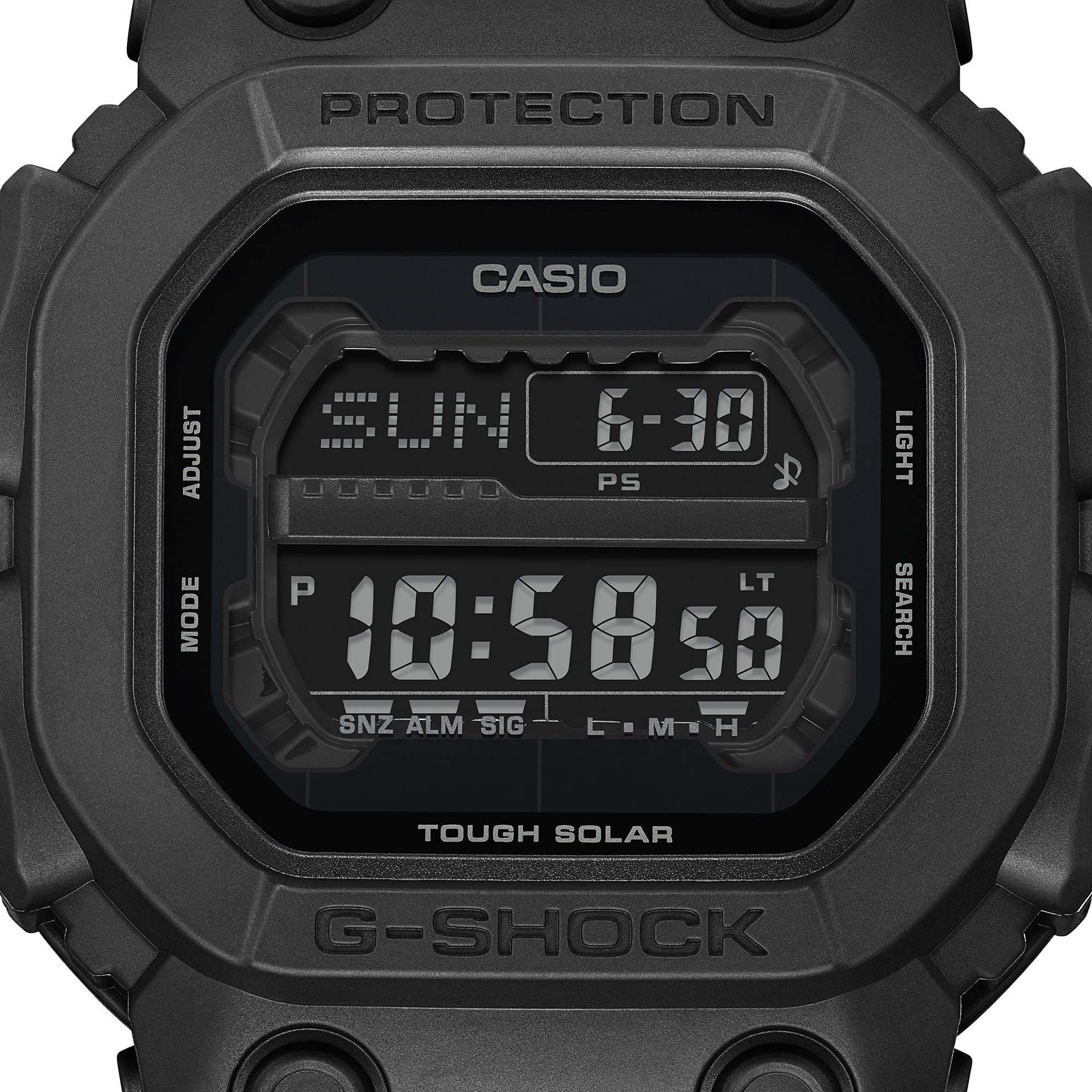 Casio G-Shock GX-56UBB-1 Solar Men's Digital Watch (All Black) - Upgrade GX-56BB