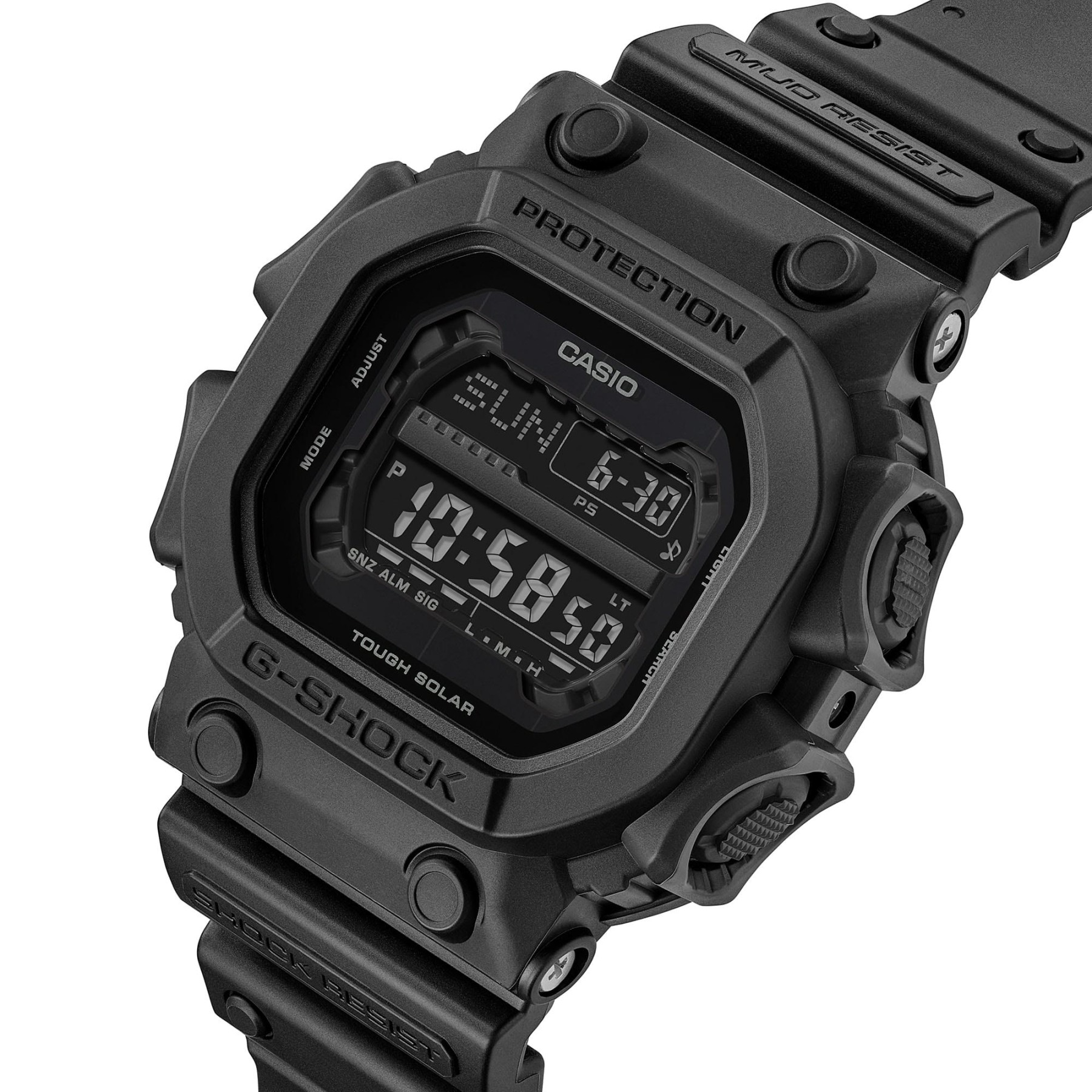 Casio G-Shock GX-56UBB-1 Solar Men's Digital Watch (All Black) - Upgrade GX-56BB