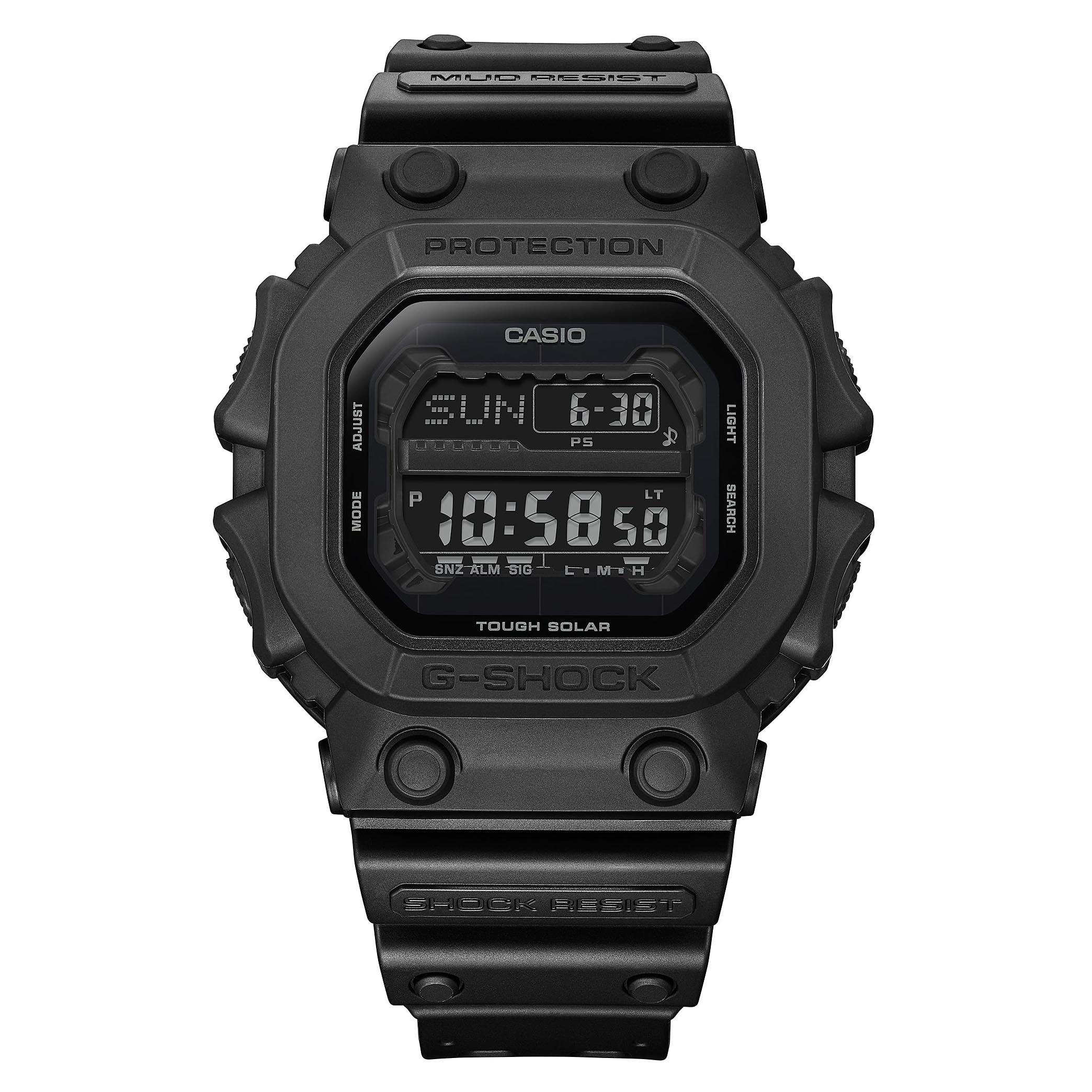 Casio G-Shock GX-56UBB-1 Solar Men's Digital Watch (All Black) - Upgrade GX-56BB