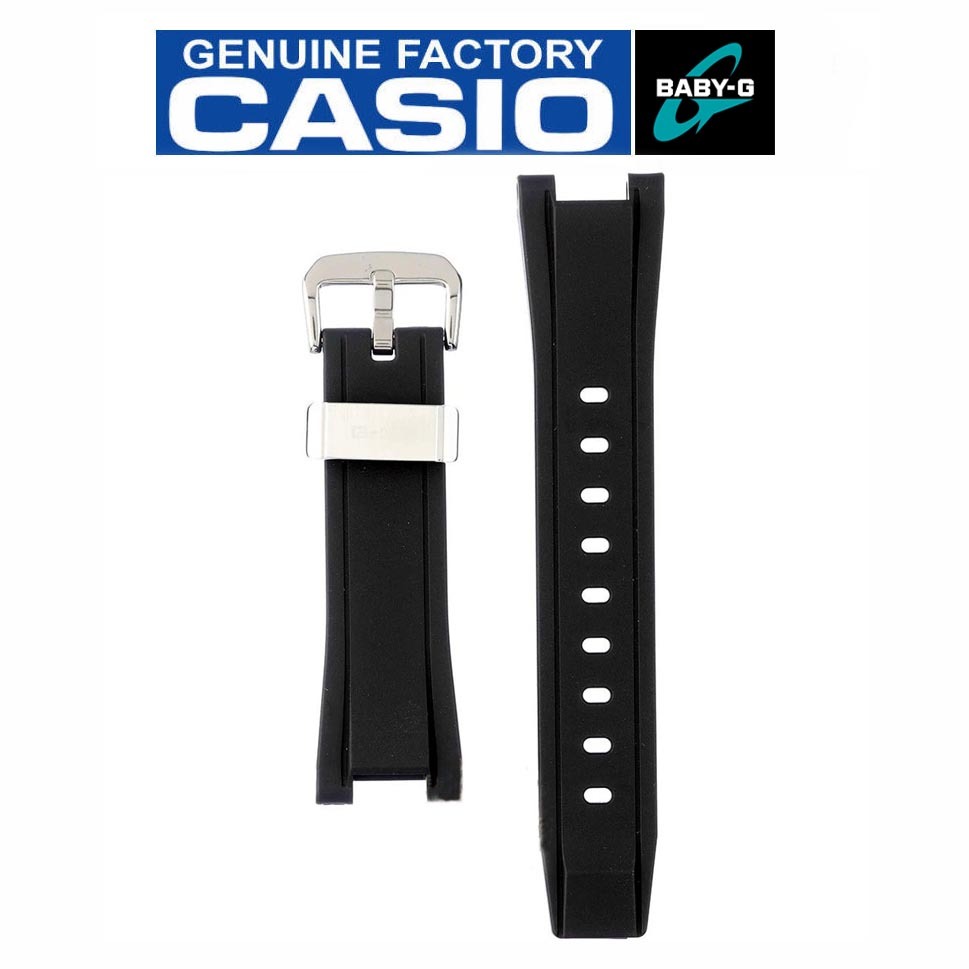 Casio Baby-G MSG-400G-1A1 / MSG-400G-1A2 Genuine Band Black Part No 10558977 ozdigitalwatch.com.au