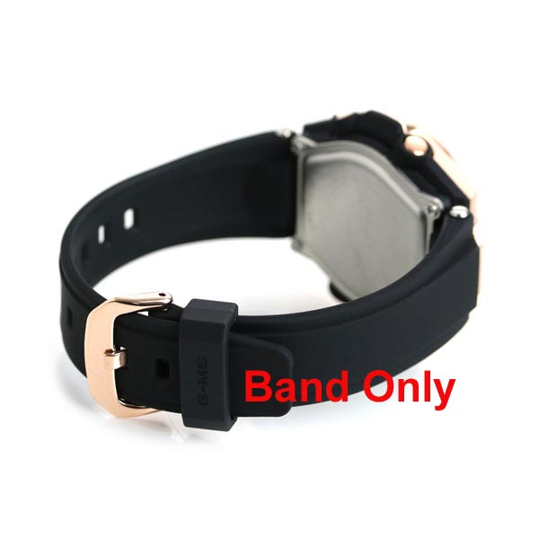 Casio Baby-G G-MS MSG-S200G-1A Genuine Replacement Band (Black) (Part No: 10569607)