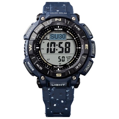 Casio PROTREK PRG-340SC-2 Climber Line Triple Sensor Solar Men Watch Blue ozDigitalWatch.com.au