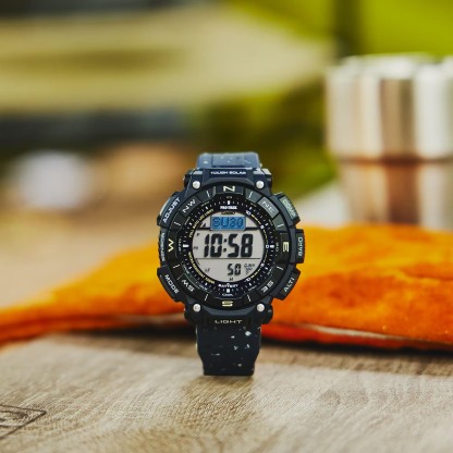 Casio PROTREK PRG-340SC-2 Climber Line Triple Sensor Solar Men Watch Blue ozDigitalWatch.com.au
