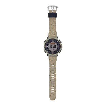 Casio PROTREK PRG-340SC-5 Climber Line Triple Sensor Solar Men Watch Beige ozDigitalWatch.com.au