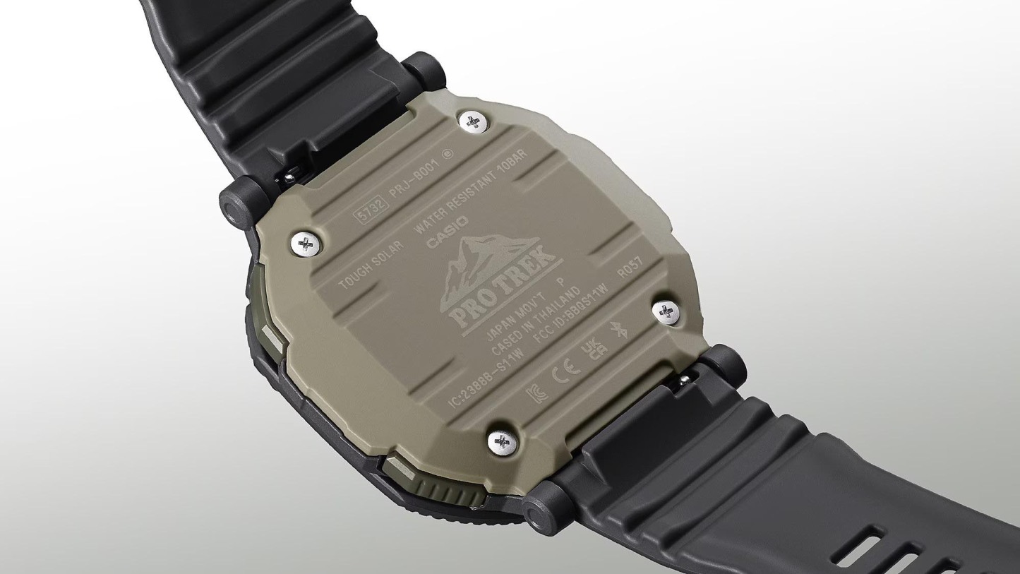 Casio PROTREK PRJ-B001-1 Hikes Line Solar Bluetooth Link Men's Watch (Grey) PRGB001-1