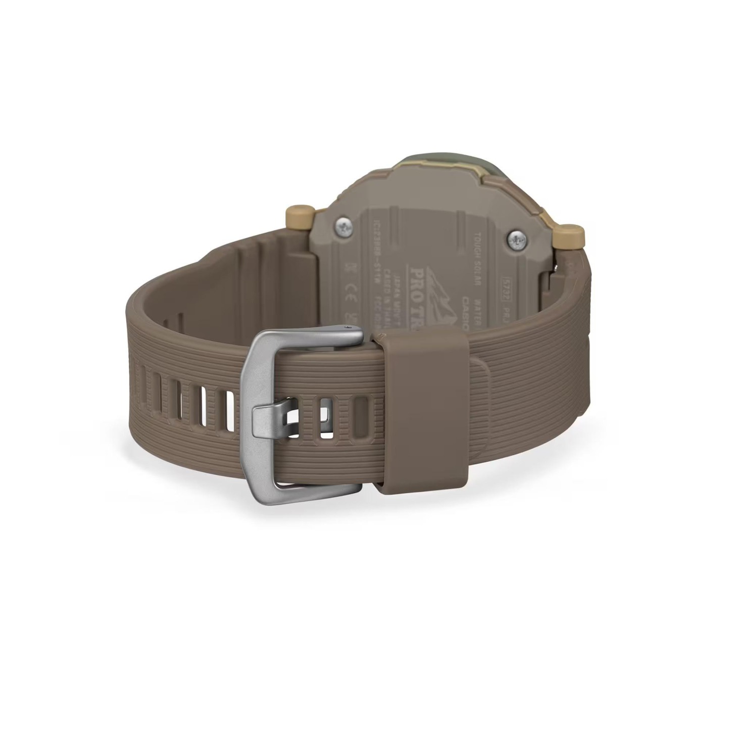 Casio PROTREK PRJ-B001-5 Hikes Line Solar Bluetooth Link Men Watch (Brown x Green) PRGB001-5