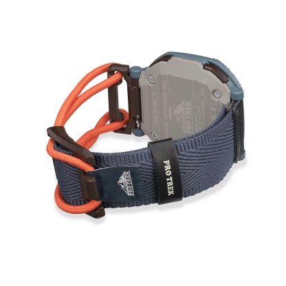 Casio PROTREK PRJ-B001B-2 Solar Bluetooth Smartphone Link Men's Outdoor Hiking Watch (Blue, Cloth Band)