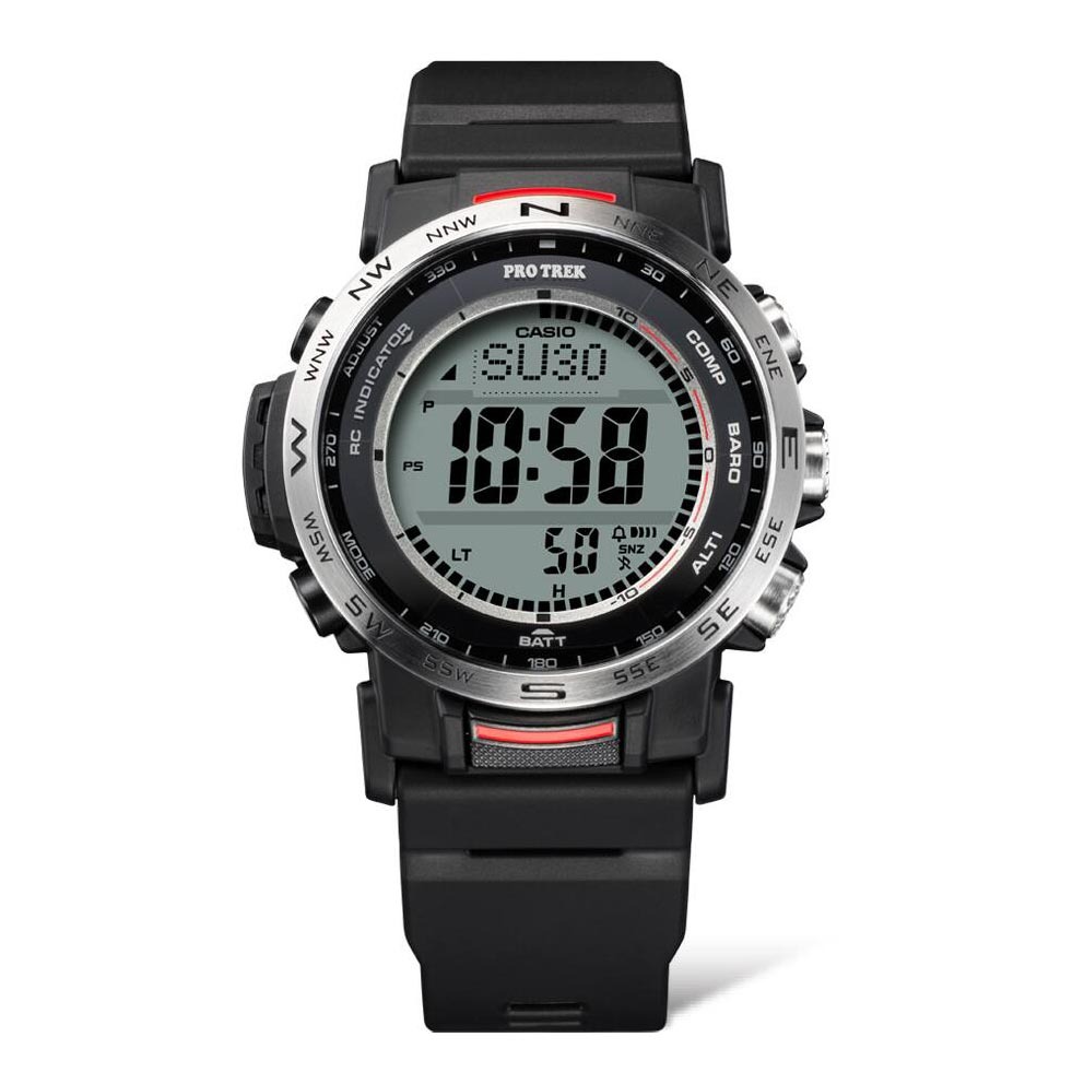 Casio PROTREK PRW-35-1A Climber Line Triple Sensor Solar Multiband 6 Radio Control Men's Watch (Black) PRW35-1A