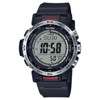 Casio PROTREK PRW-35-1A Climber Line Triple Sensor Solar Multiband 6 Radio Control Men's Watch (Black) PRW35-1A