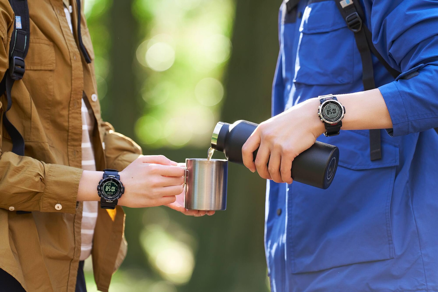 Casio PROTREK PRW-35-1A Climber Line Triple Sensor Solar Multiband 6 Radio Control Men's Watch (Black) PRW35-1A