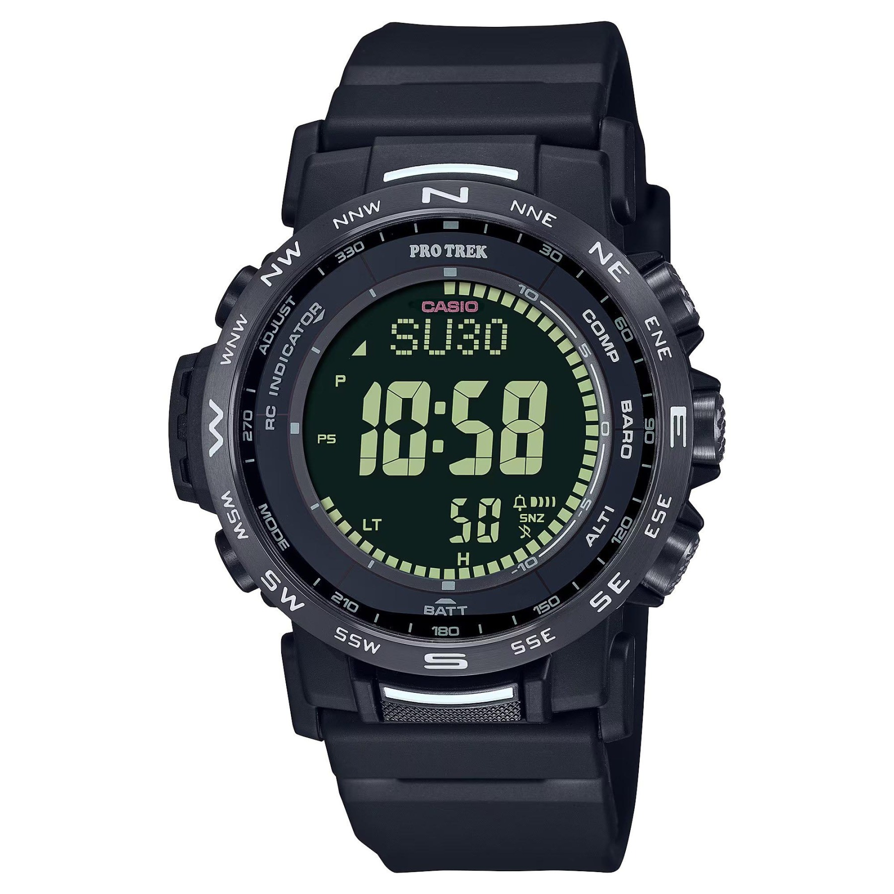 Casio PROTREK PRW-35Y-1B Climber Line Triple Sensor Multiband 6 Radio Control Men's Watch (Black) PRW35Y-1B