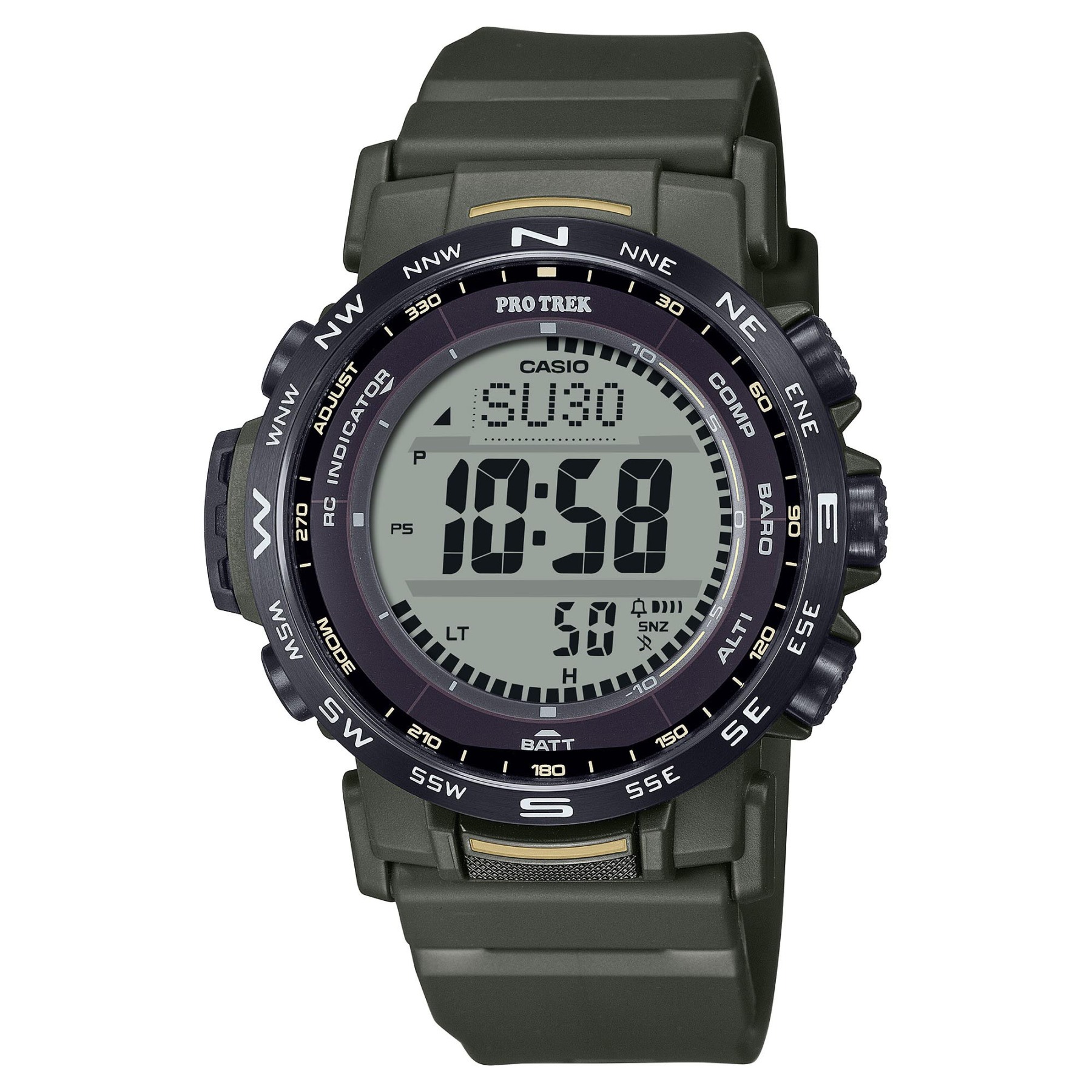 Casio PROTREK PRW-35Y-3B Solar Triple Sensor Outdoor Men's Watch (Green) PRW35Y-3B