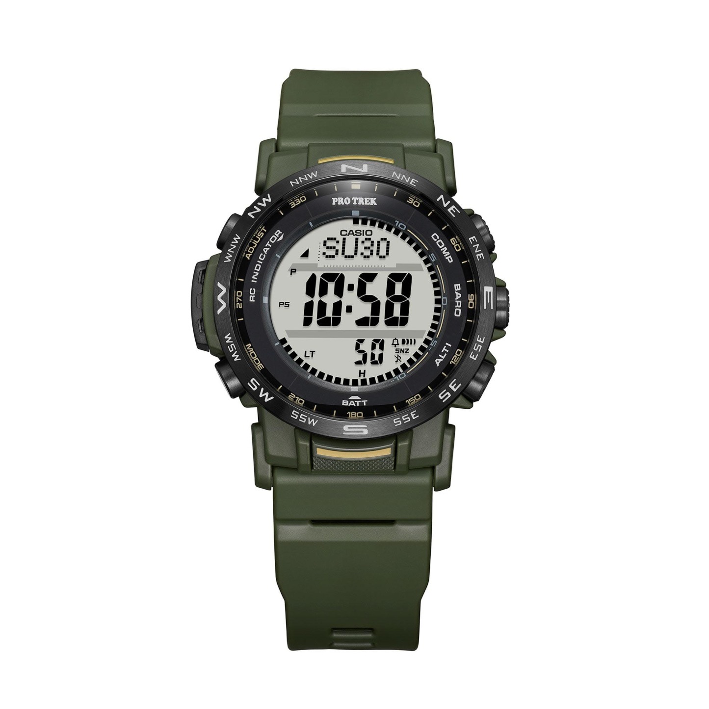 Casio PROTREK PRW-35Y-3B Solar Triple Sensor Outdoor Men's Watch (Green) PRW35Y-3B