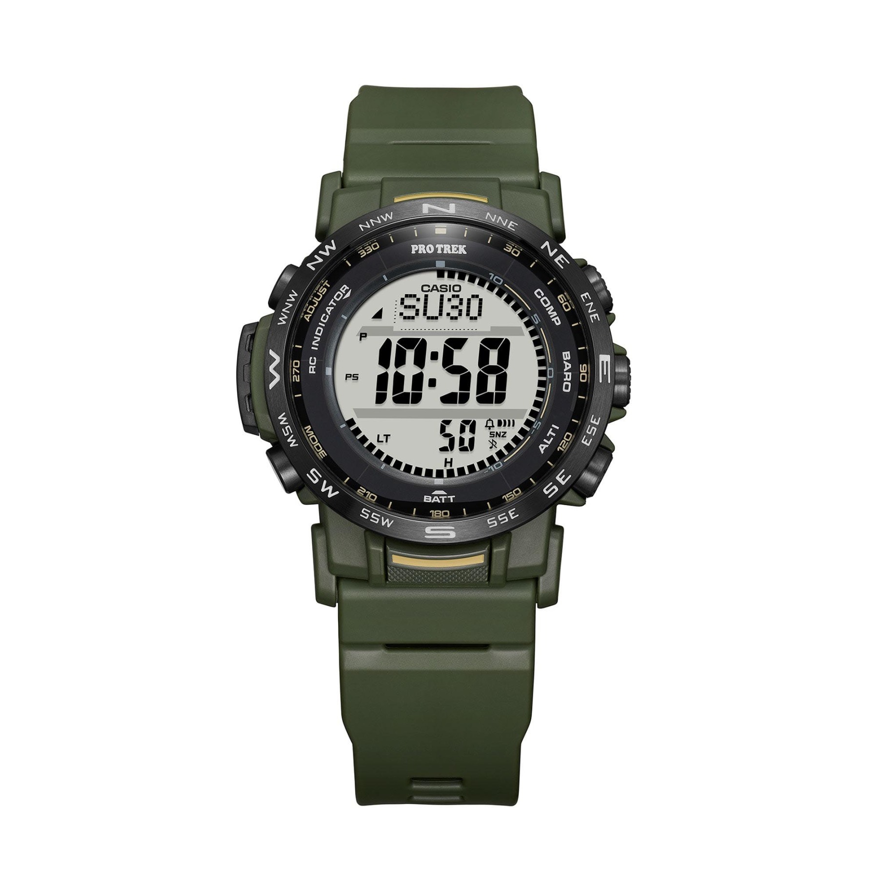Casio PROTREK PRW-35Y-3B Solar Triple Sensor Outdoor Men's Watch (Green) PRW35Y-3B