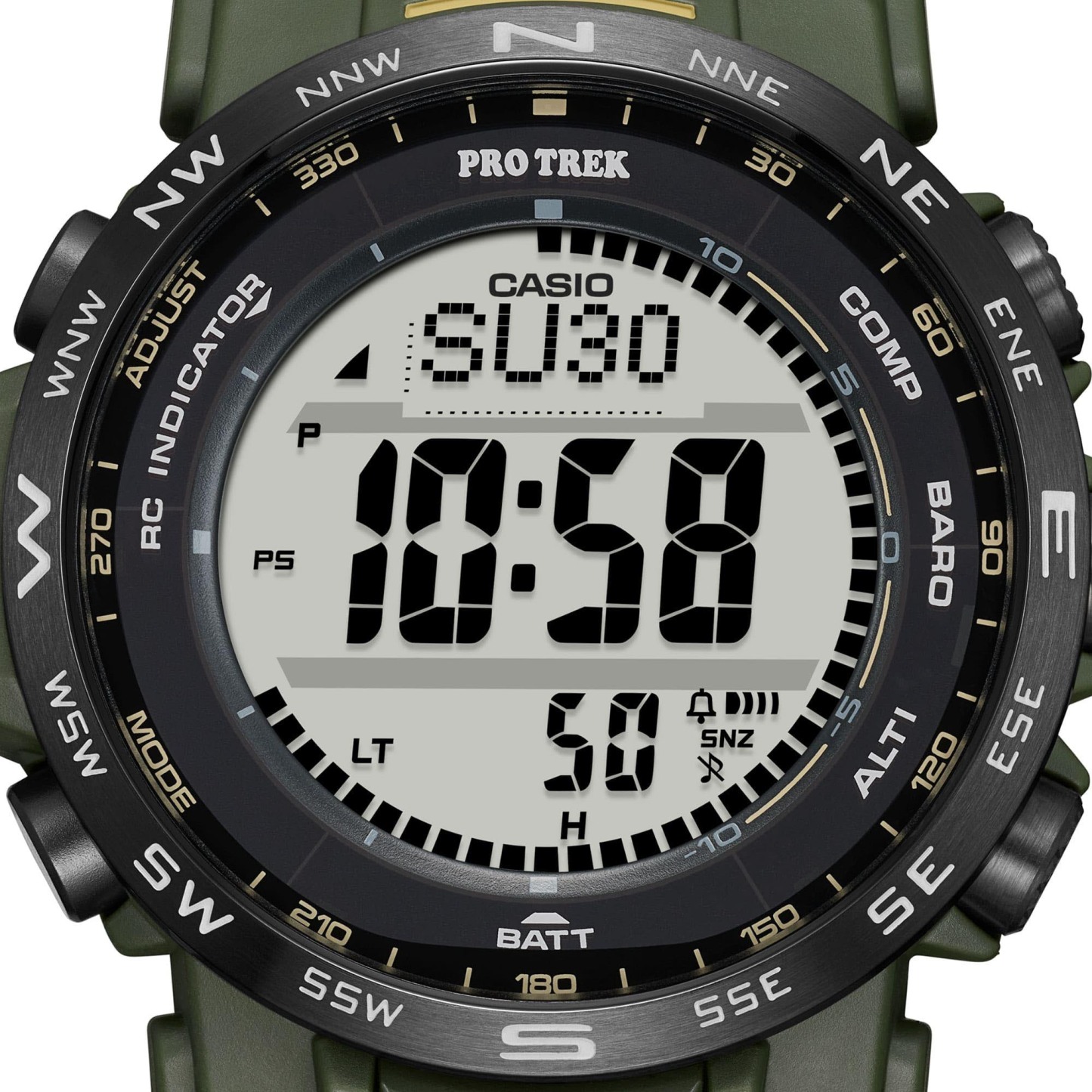 Casio PROTREK PRW-35Y-3B Solar Triple Sensor Outdoor Men's Watch (Green) PRW35Y-3B