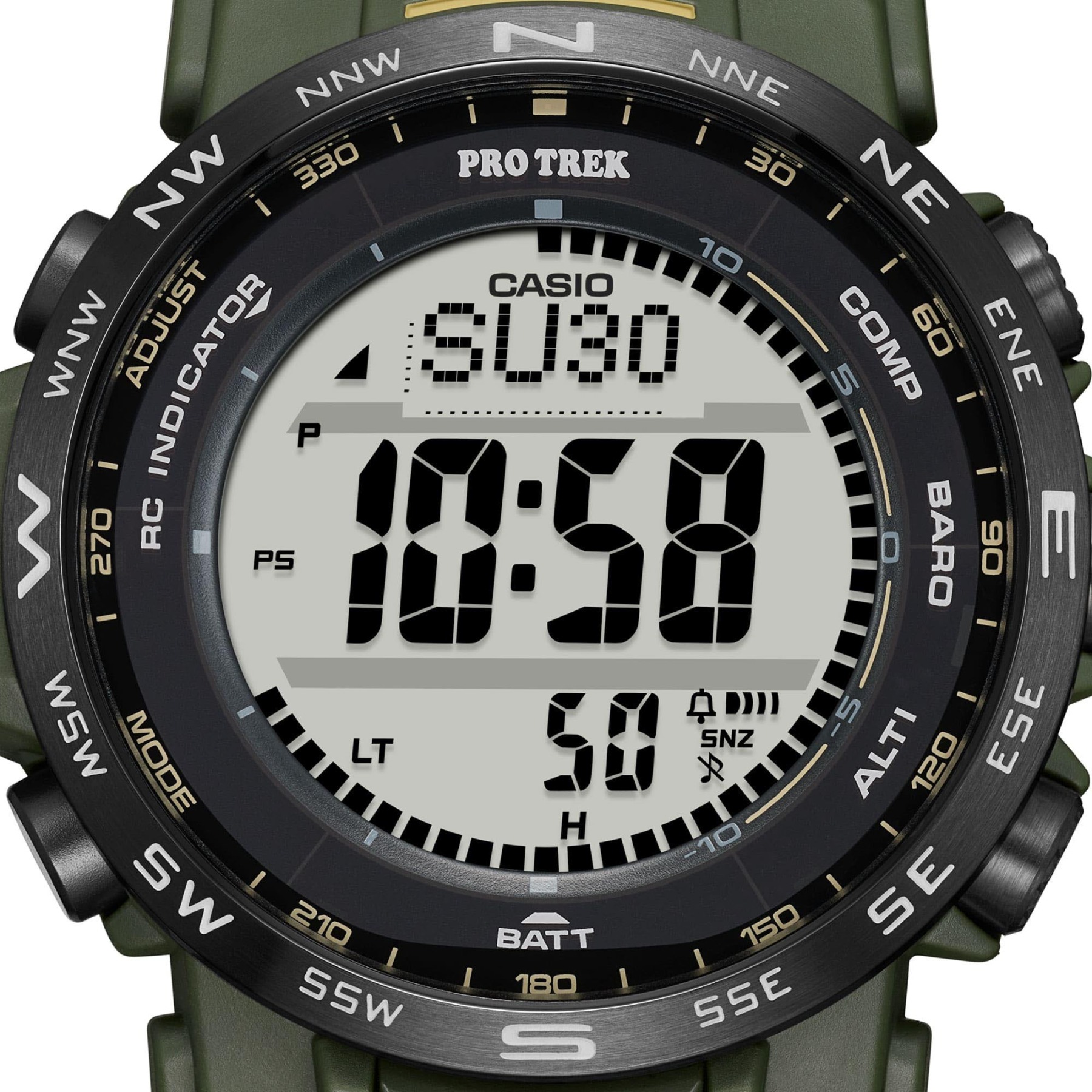 Casio PROTREK PRW-35Y-3B Solar Triple Sensor Outdoor Men's Watch (Green) PRW35Y-3B